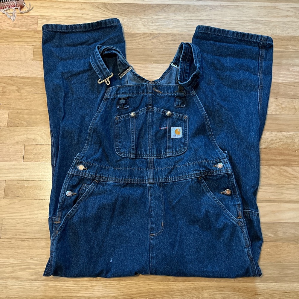 vintage carhartt overalls